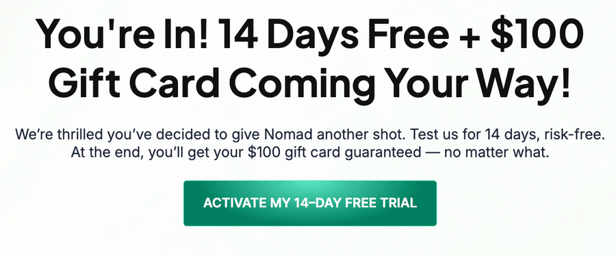 We’re Not the Same Nomad You Remember.