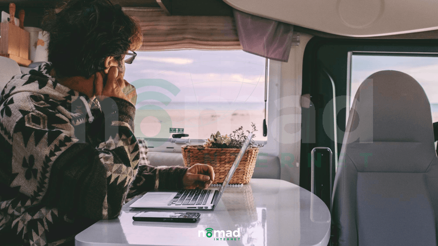 An RV is ideal for Running a Small Business