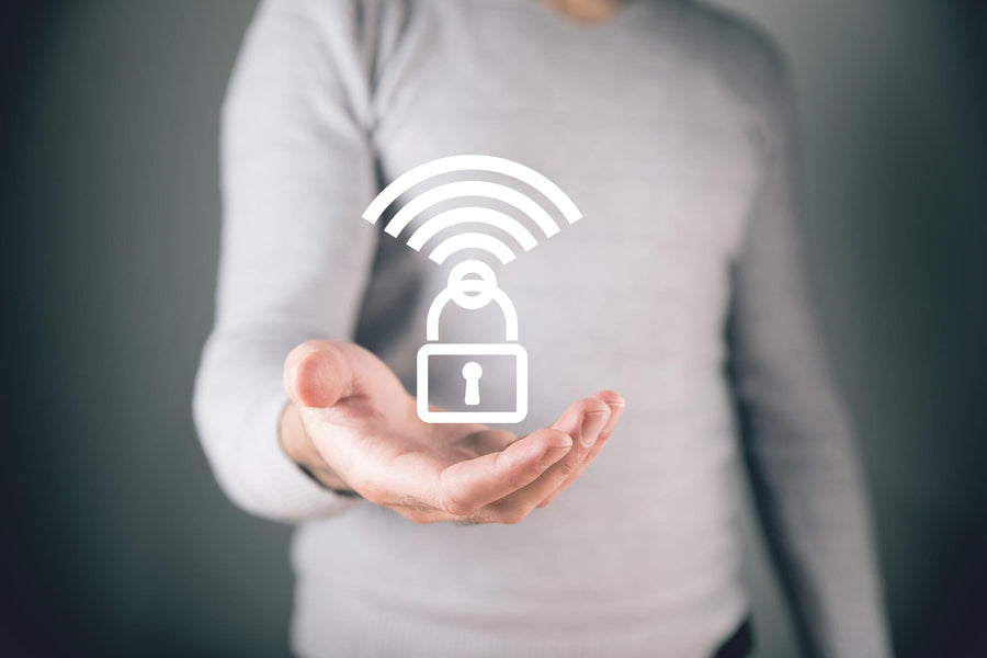 What are some steps you can take to ensure that your home network and Wi-Fi router are secure?